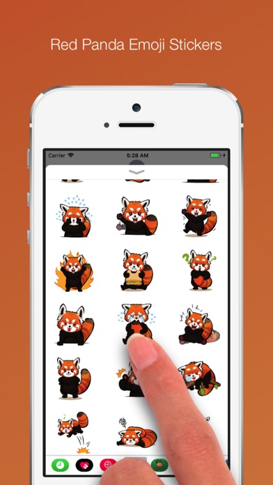 Red Panda Emoji screenshot 3