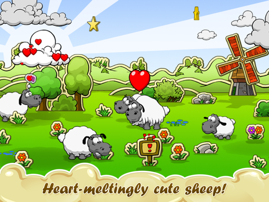 Clouds & Sheep iPad screenshot 1 - Games app