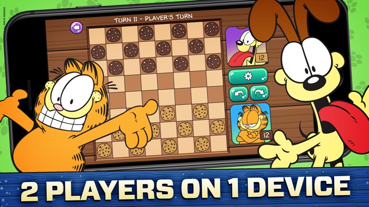 Garfield Checkers screenshot-3