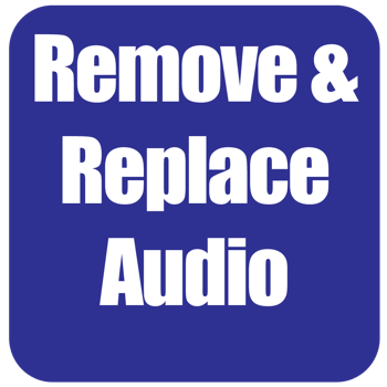 Remove  Replace Audio