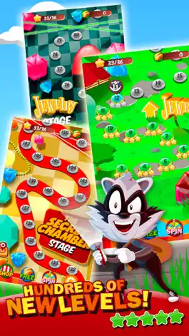 Game screenshot Cartoon Racoon Match 3 HD hack