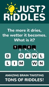 Just Riddles screenshot #1 for iPhone