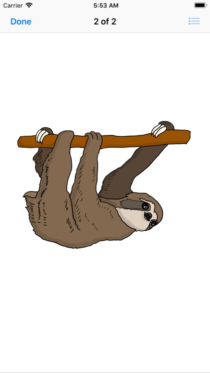 Slow Sloth Stickers