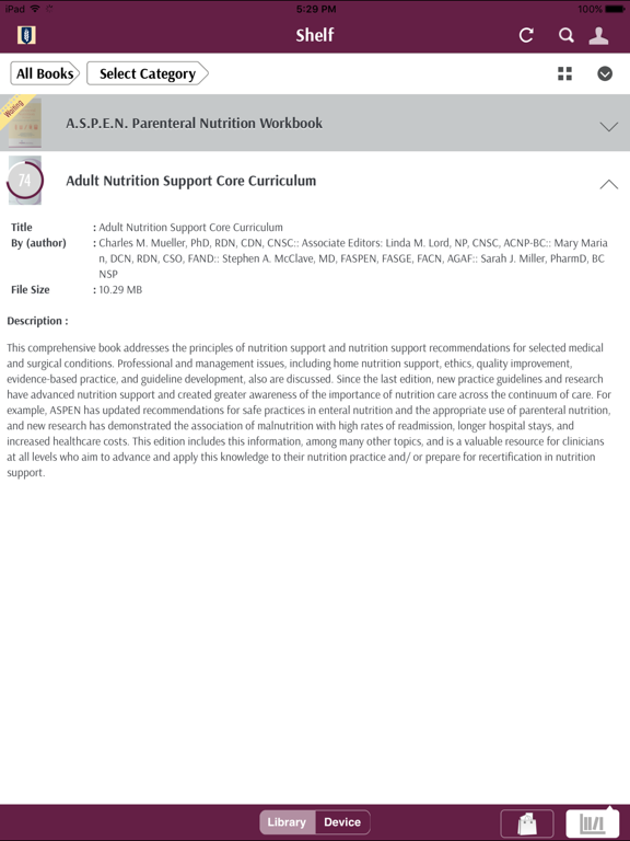 Screenshot #6 pour ASPEN eBooks