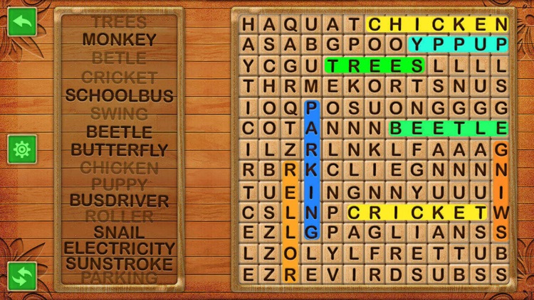Word Search Puzzle Word Crossy