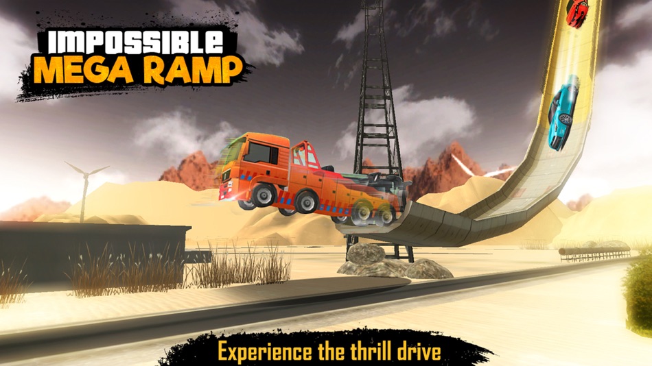 #1. Impossible MegaRamp 3D (iOS) 由: BigCode Games Pvt Ltd
