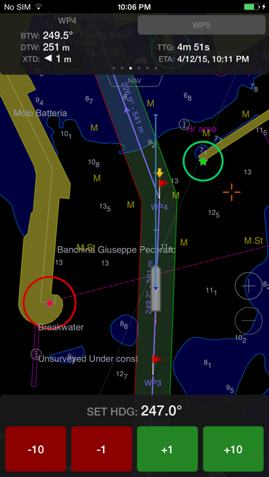 Wärtsilä iSailor screenshot1