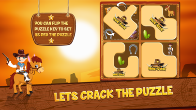 CowBoy Hide & Seek Puzzle screenshot 4