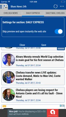 Game screenshot 24h News for Blues apk