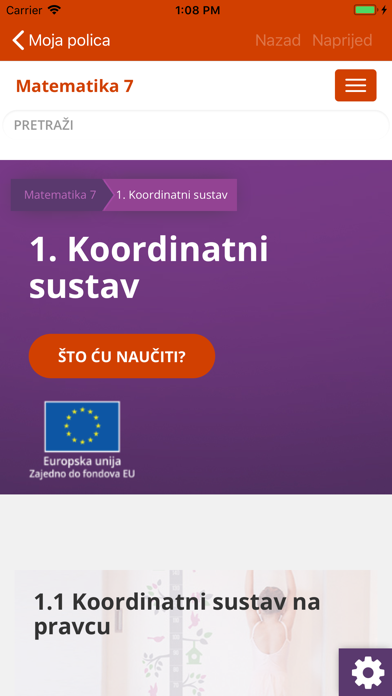 Screenshot #2 pour e-Škole Matematika 7 & 8