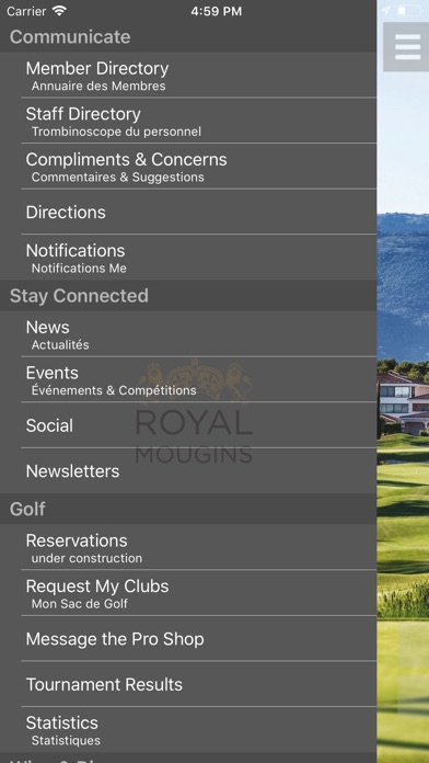 Royal Mougins screenshot 2
