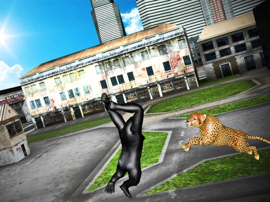 Angry Gorilla Simulator 2017: Frenzy Monkey Life iPad screenshot