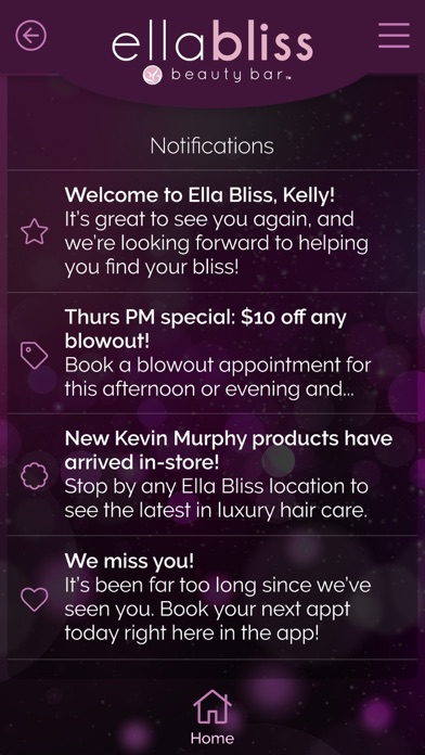 Ella Bliss Beauty Bar screenshot 4