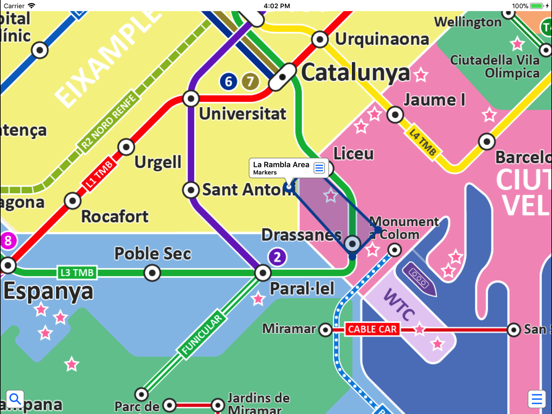 Screenshot #6 pour Barcelona Metro by Zuti