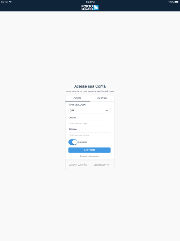 Screenshot #5 pour Cartão Pré-Pago Porto Seguro