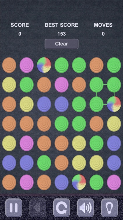 Color Bubbles in line