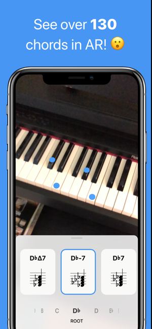 Tonic - AR Chord Dictionary Screenshot