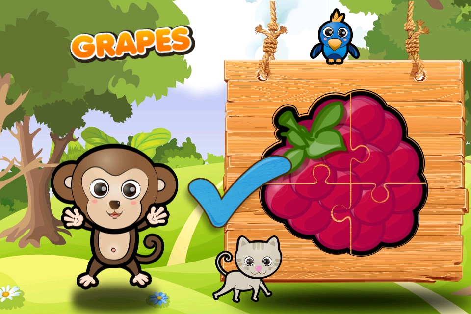 ABC Jungle Puzzle Game screenshot 4