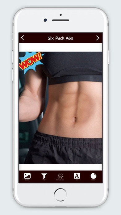 8 Pack Abs Editor - Abs Booth screenshot 4