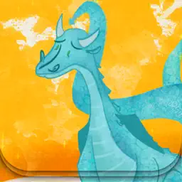 Breakfast with a Dragon Story tale kids Book Game app icon