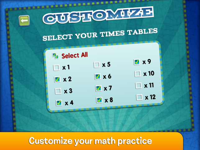 ‎Marble Math Multiplication Screenshot