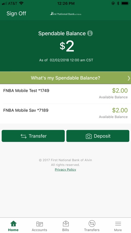 First National Bank of Alvin