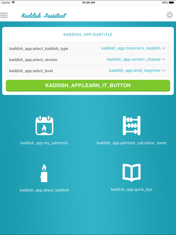 Screenshot #4 pour Kaddish Assistant