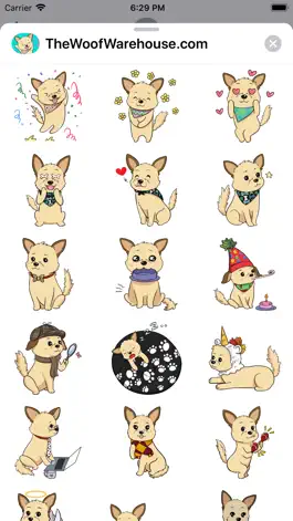 Game screenshot Dog Stickers by Woof Warehouse hack