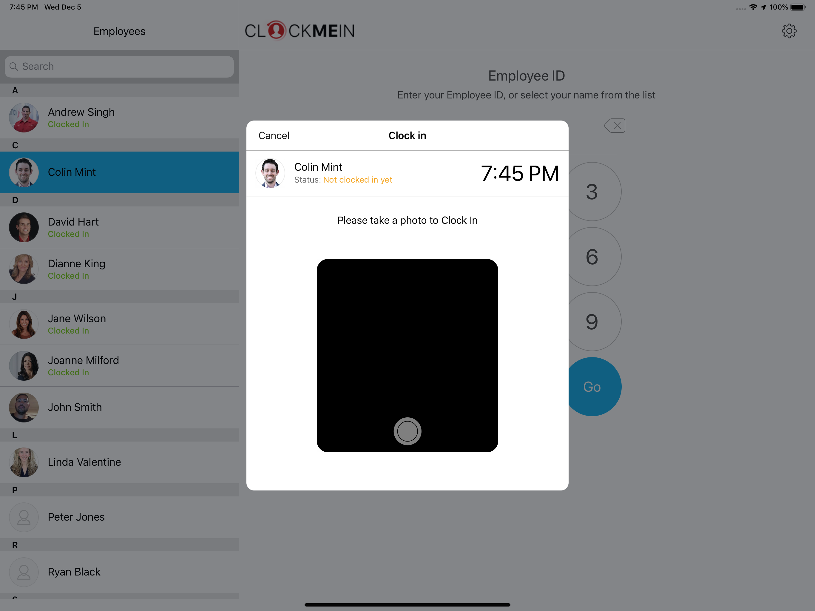 Clock Me In Time & Attendance screenshot 6