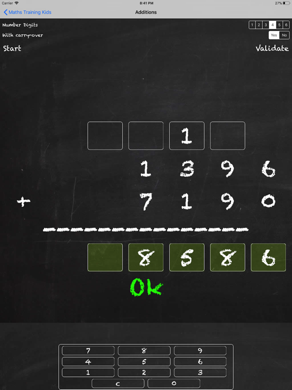 Funny Maths iPad screenshot
