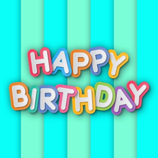 Birthday Party Wishes Stickers Icon