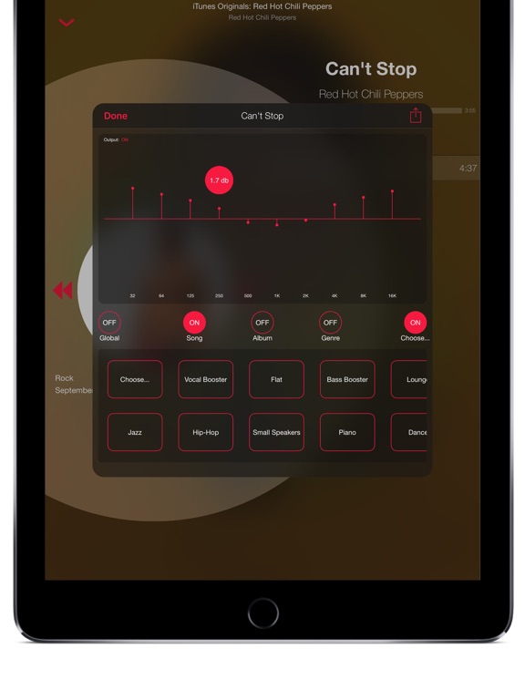 Screenshot #2 for TunesFlow - Music Player with Equalizer