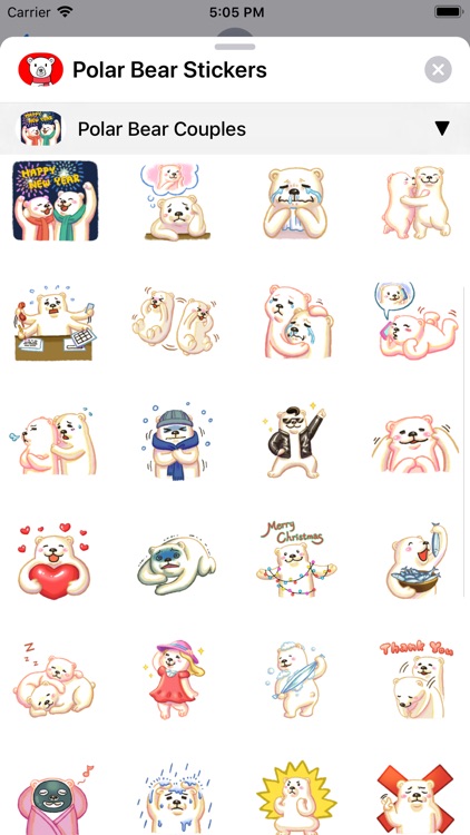 Polar Bear Sticker screenshot-8