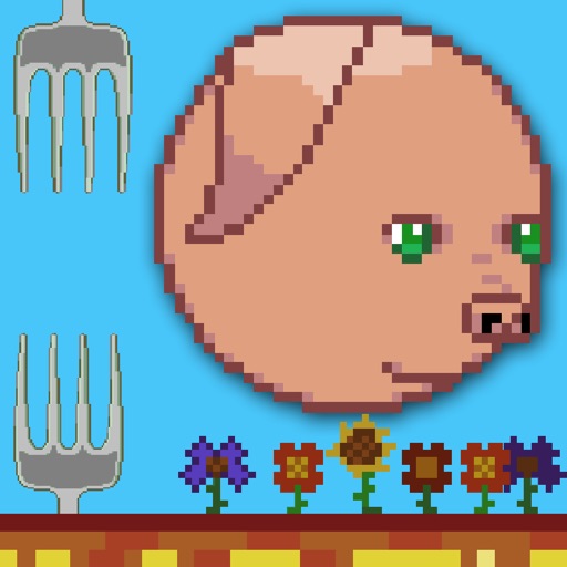 Flappy Bacon - when pigs fly iOS App