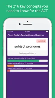 act practice flashcards iphone screenshot 2