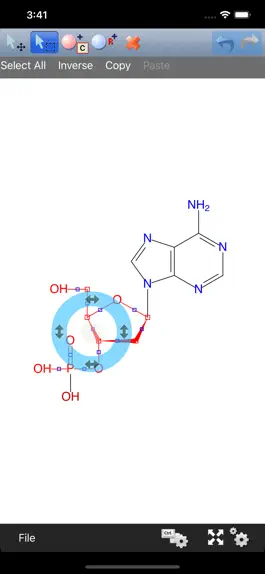 Game screenshot iMolecular Draw hack