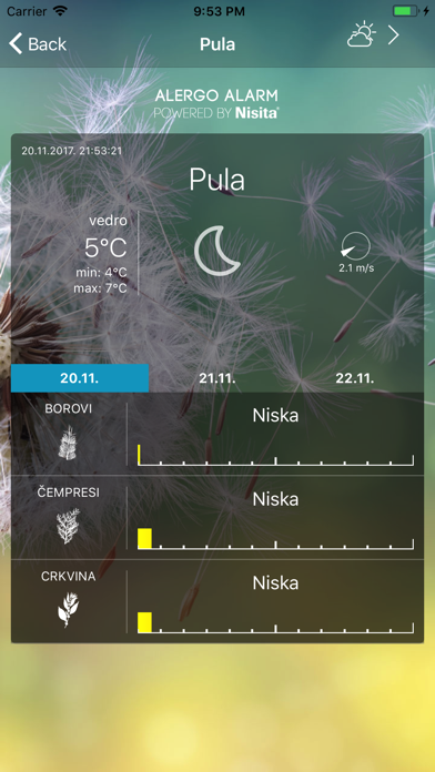 Screenshot #2 pour Alergo Alarm