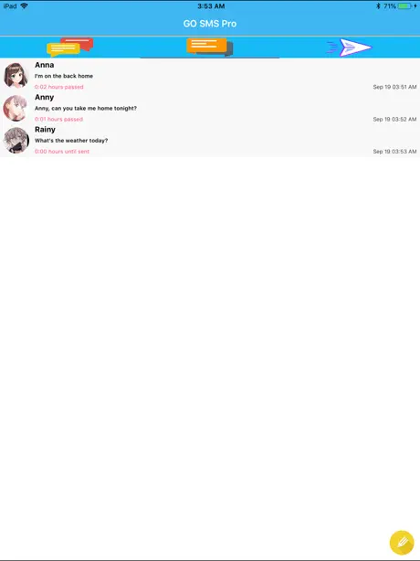 GO SMS Pro - Cool Themes SMS