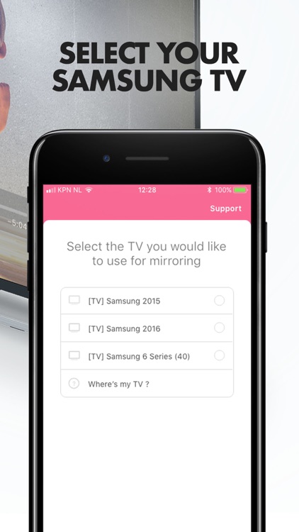 Mirror for Samsung TV