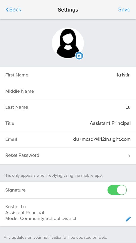 #5. Let's Talk - Admin (iOS) Podle: K12 Insight
