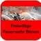 Die App der Freiwilligen Feuerwehr Bönen bezieht ihre Daten und Inhalte von der offiziellen Facebook-Seite der Freiwilligen Feuerwehr Bönen, mit der wir über aktuelle Einsätze, Warnhinweise der Wetterdienste, außergewöhnliche Ereignisse sowie bevorstehende Termine und Veranstaltungen informieren
