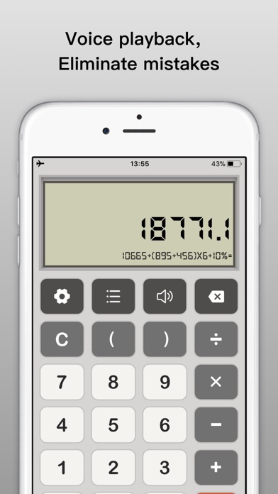 Screenshot #2 pour Calculator -Classic Calculator