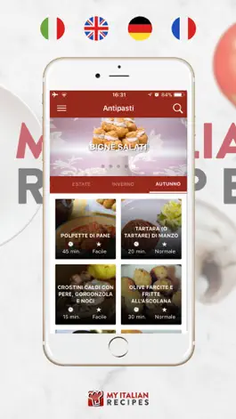 Game screenshot Ricette per antipasti apk