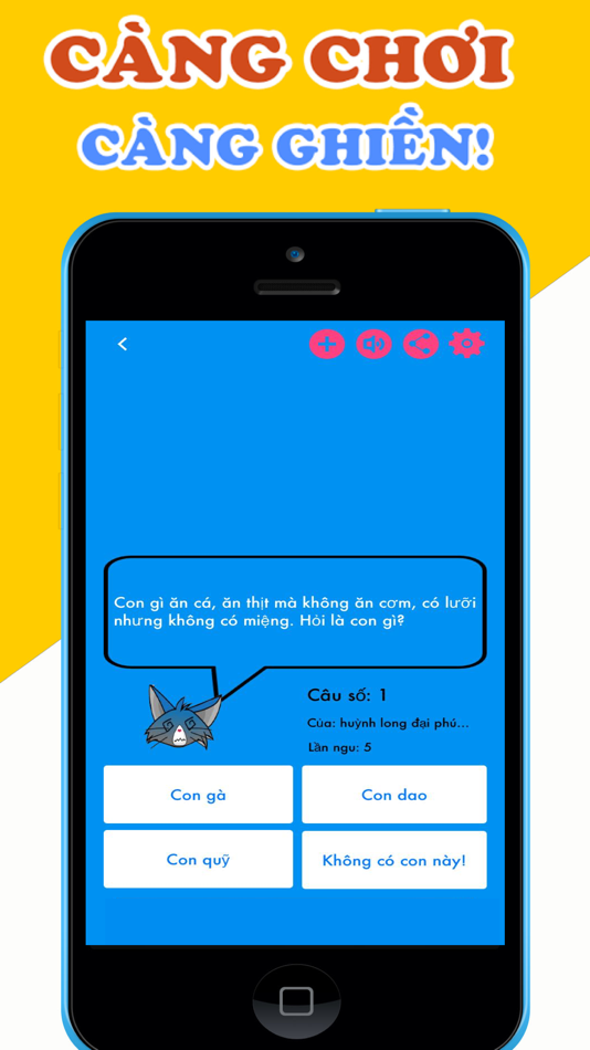 #3. Hỏi Ngu - Đố vui hại não 2021 (iOS) 由: Dat Hoang