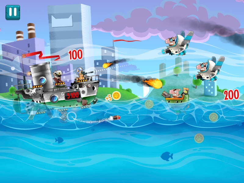 Cats vs Pigs: Battle Arena screenshot 12