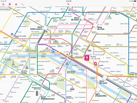 Screenshot #4 pour City Rail Map - Travel Offline