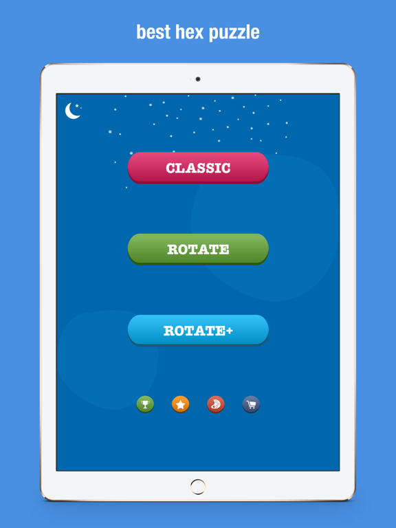 Hexagon Match Geometry Puzzle iPad screenshot 4 - Games app