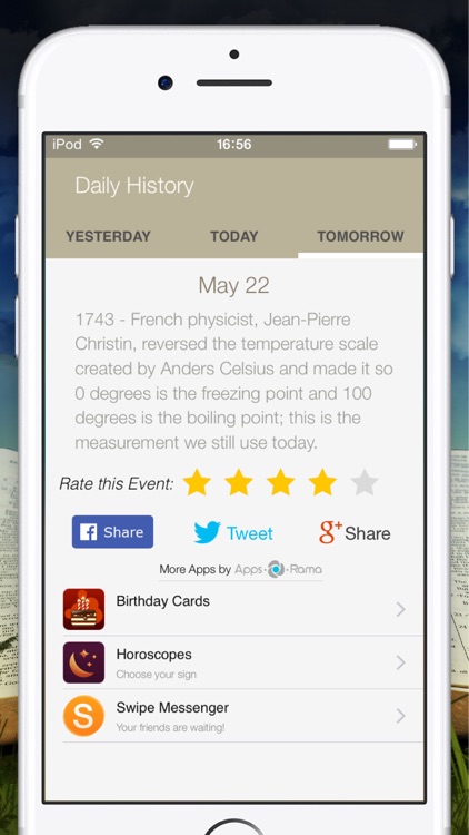 What Happened Today?