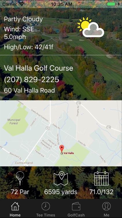 Val Halla Golf Tee Times