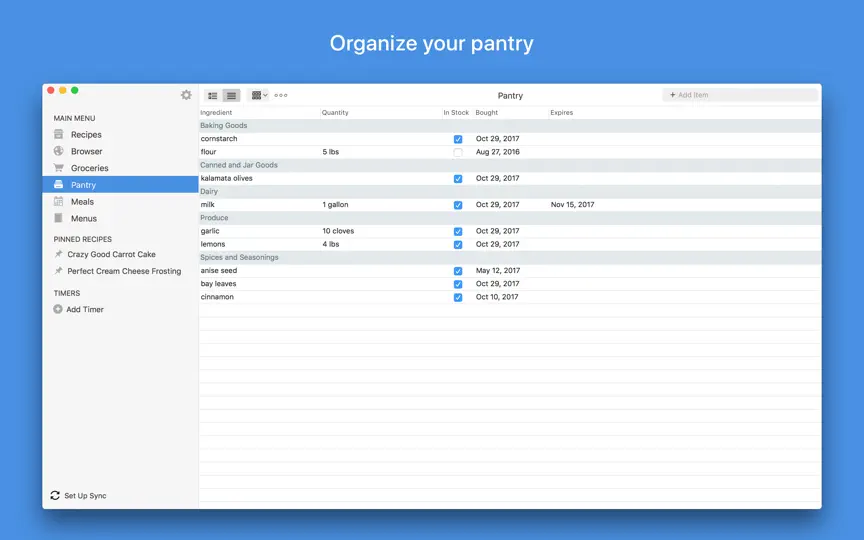 Скриншот Paprika Recipe Manager 3 на iPhone 5